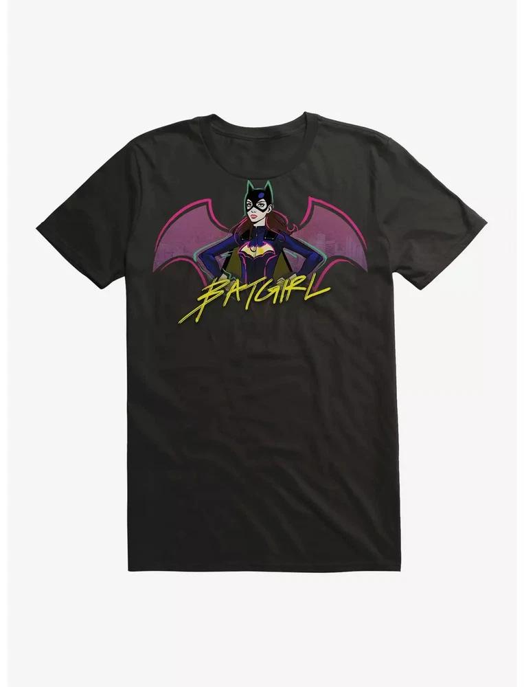 Comics Batgirl Logo Black TShirt S