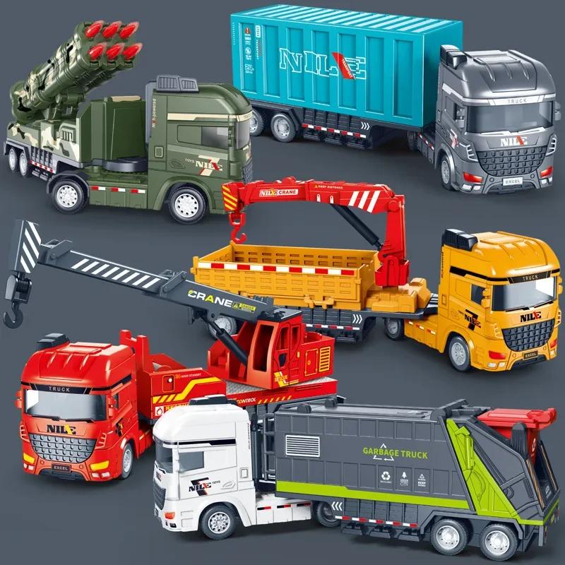 Childrens Inertia Large Construction Toy Vehicle Moveable Parts Imaginative Play