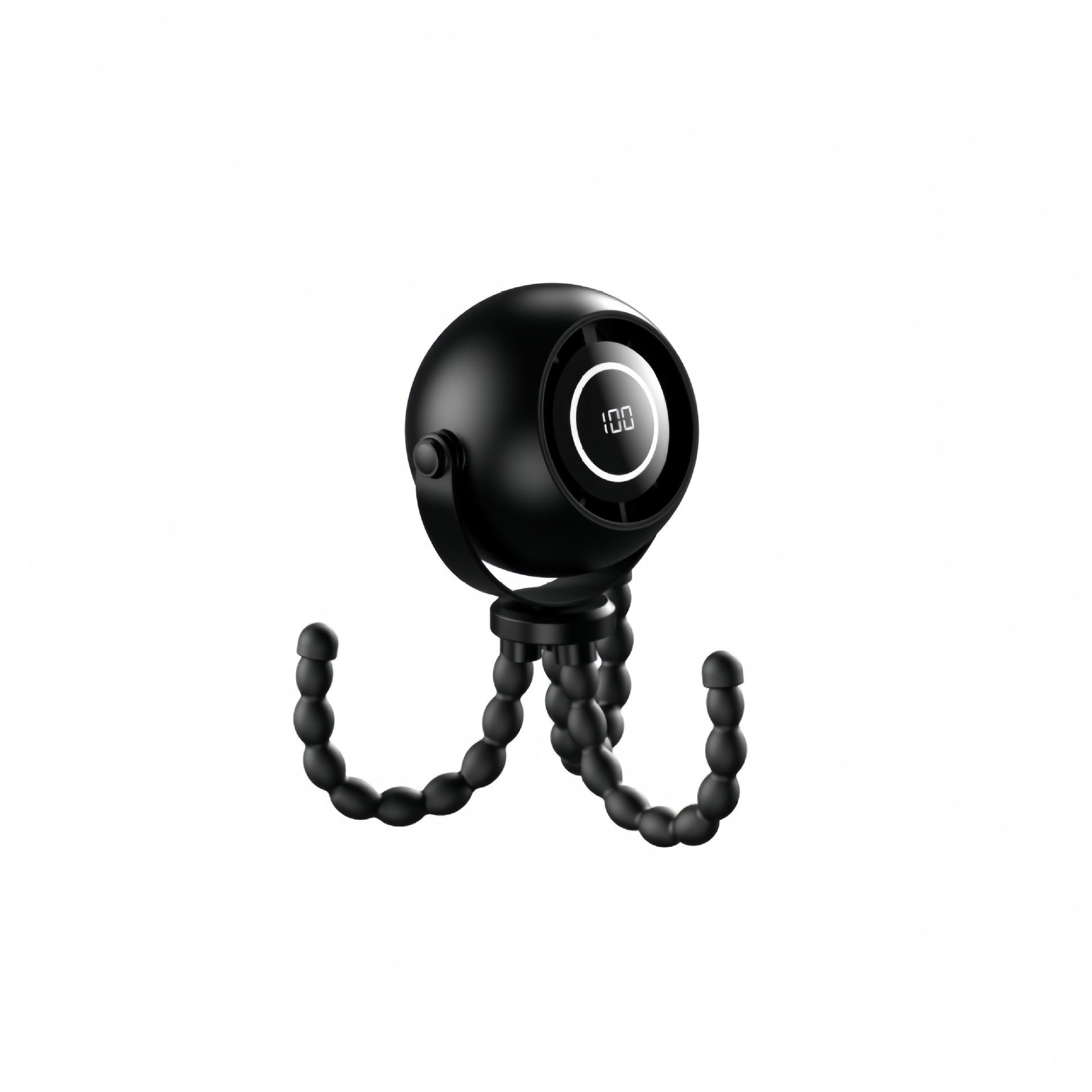 

Rechargeable Octopus Handheld Stroller Fan for Baby Crib 320x135x65