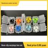 Adult and Child Swimming Earplugs with String: Soft Silicone, Waterproof, Anti-Choking, Multiple Colors