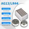 AG13/LR44 Alkaline Button Battery 1.55V for Watches, Toys, and Night Lights
