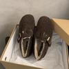 Autumn Winter Women Casual Flat Shoes 2026 Fashion Retro Comfort Warm Plush Slip On Female Cotton Shoes Moccasins Soft Loafers