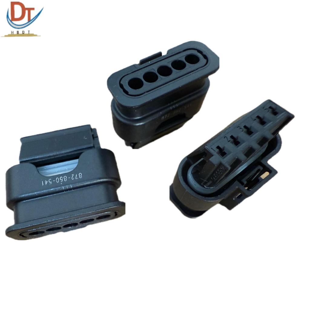 HARTMANN Wiring Harness Connector Plug 872-860-541, Black, 5-Pin Female Housing, Plastic Shell