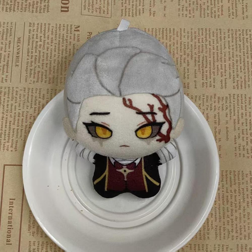 10Cm Plush Terrible Costume Identity V Play Character Hermit Alva Lorenz Cuddly Companions Keyring Animated Plushy Figure Pouch Ornament