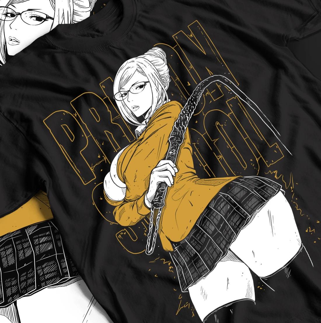 Shiraki Meiko Anime Graphic Shirt, Unisex Apparel Tee, Prison School Manga, Gift 4XL