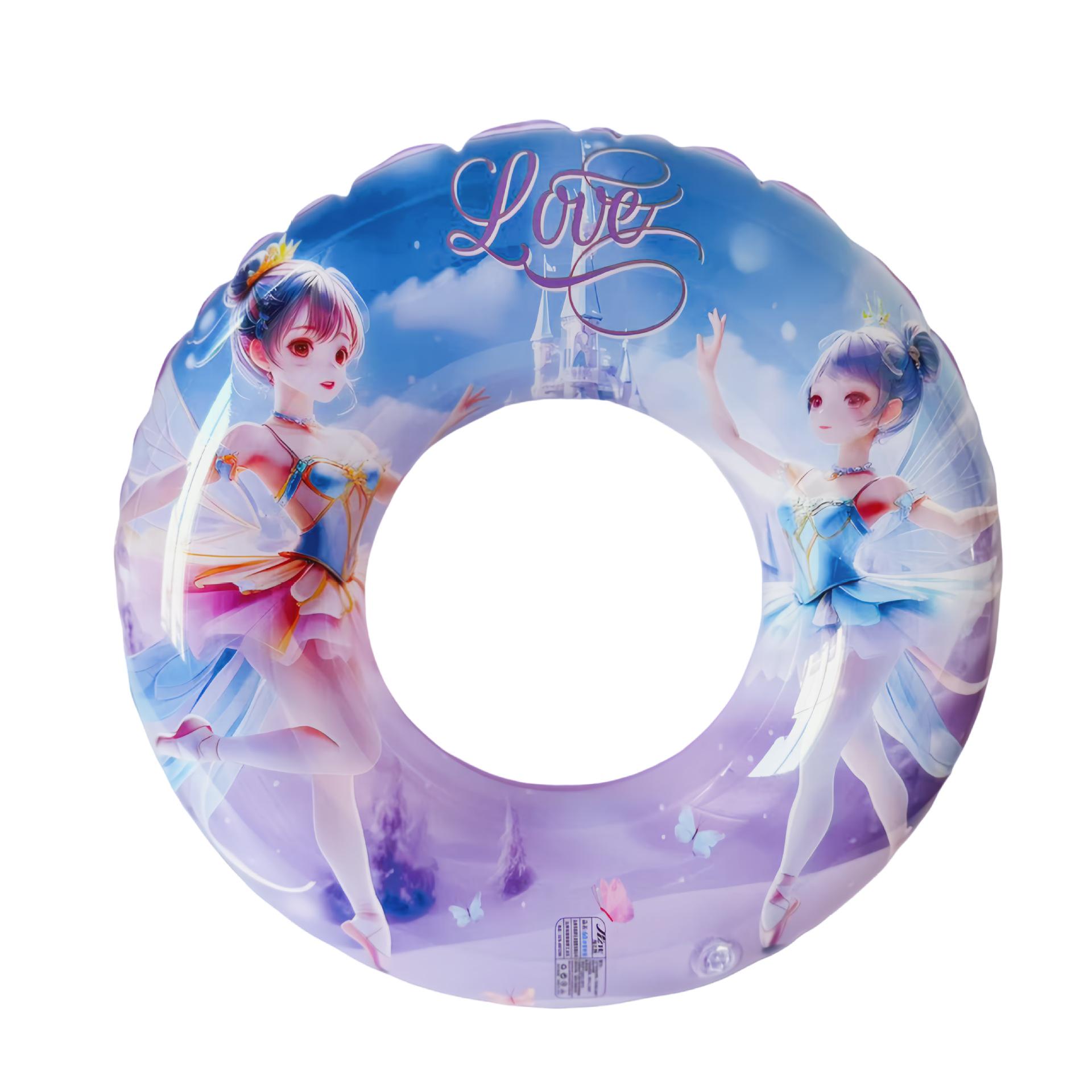 

Детский и взрослый надувной плавательный круг - Экологичный, утолщенный дизайн подмышек, унисекс. Ice Ballet