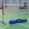 Portable Badminton Net Standard Mesh for Indoor Outdoor Home Use Competition Training 2.5x2.5