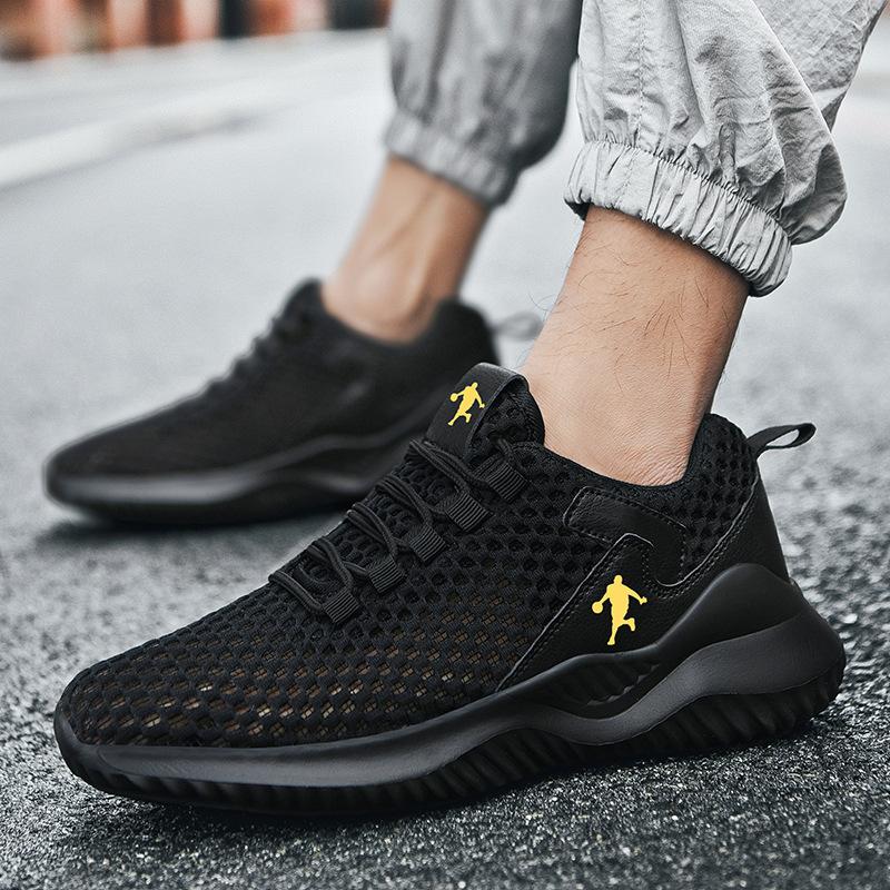 Breathable Sports Shoes Running Shoes Hollow Mesh Casual Shoes Summer New Student Ultra-light Running Shoes