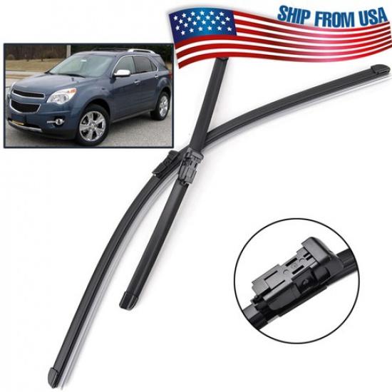 For Chevy Equinox 2010-2016 Wiper Blade Set - 24 +17  (Set of 2) Top Lock 19mm