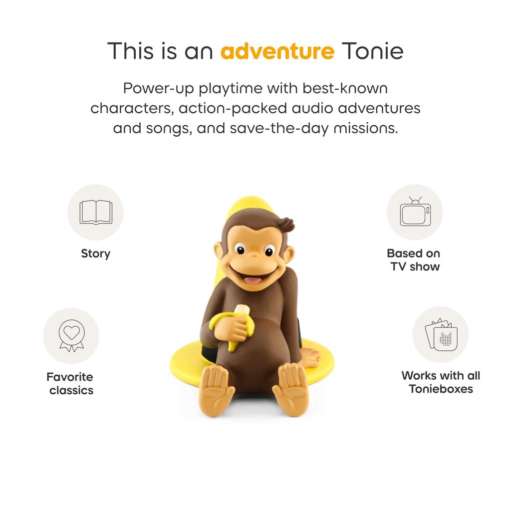 Tony's Curious George Audio Toy Figure