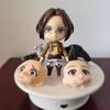 Chibi Nendoroid Attack On Titan: Eren, Hanji, and Mikasa Figures (Final Season)
