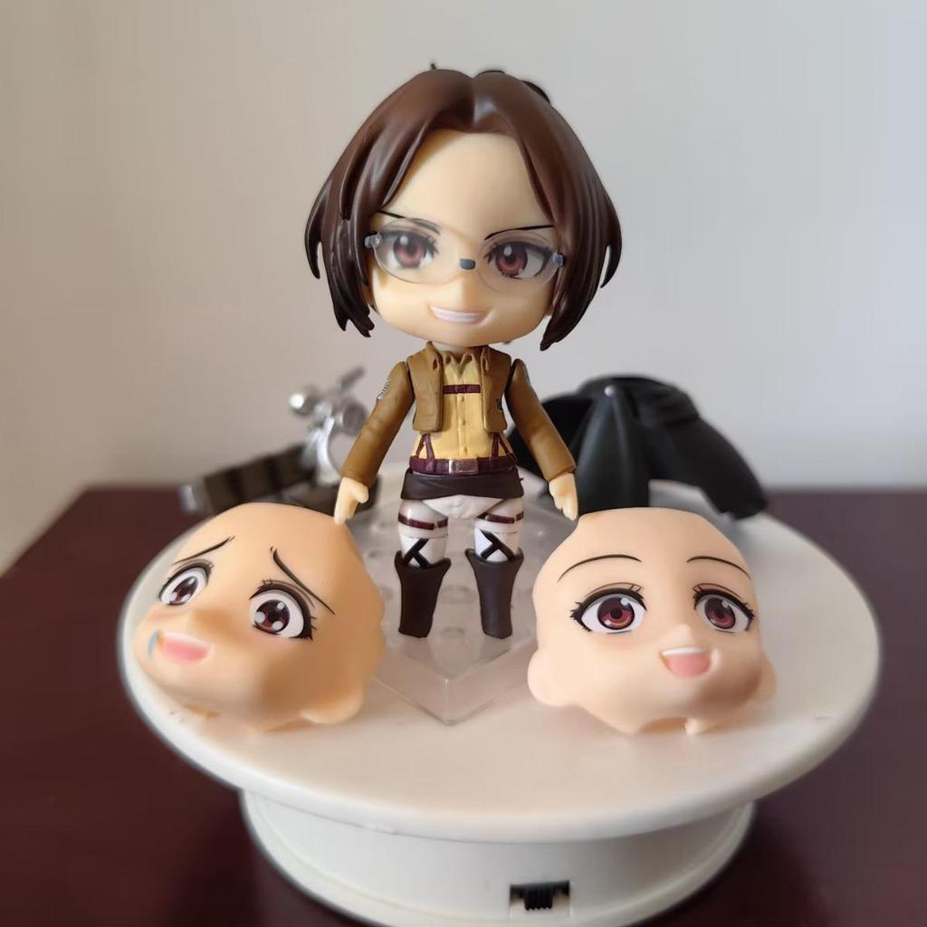 Chibi Nendoroid Attack On Titan: Eren, Hanji, and Mikasa Figures (Final Season)