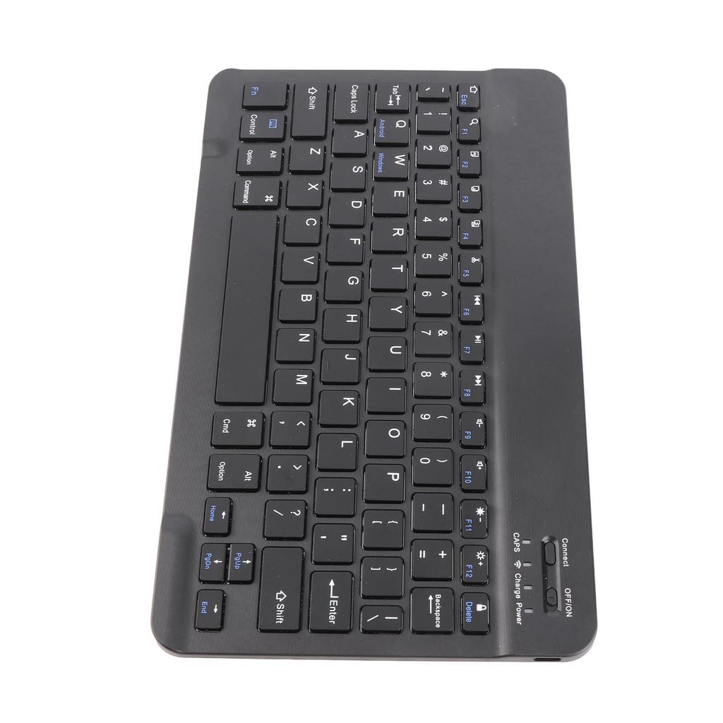 Wireless Keyboard 78 Key Slim Ergonomic Scissor Structure Rechargeable Portable Keyboard for Phone