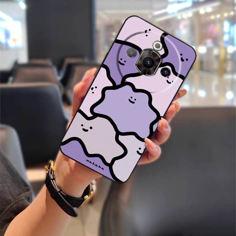 Anti-dust Cute Phone Case For ZTE Nubia Focus Pro 5G Soft Case Cartoon Back Cover Silicone Animals Waterproof Protective