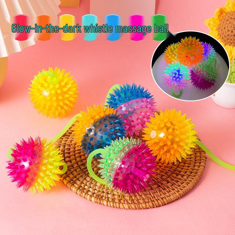 

Светящийся эластичный массажный мяч с шипами – Игрушка для питомцев для игр в ночное время