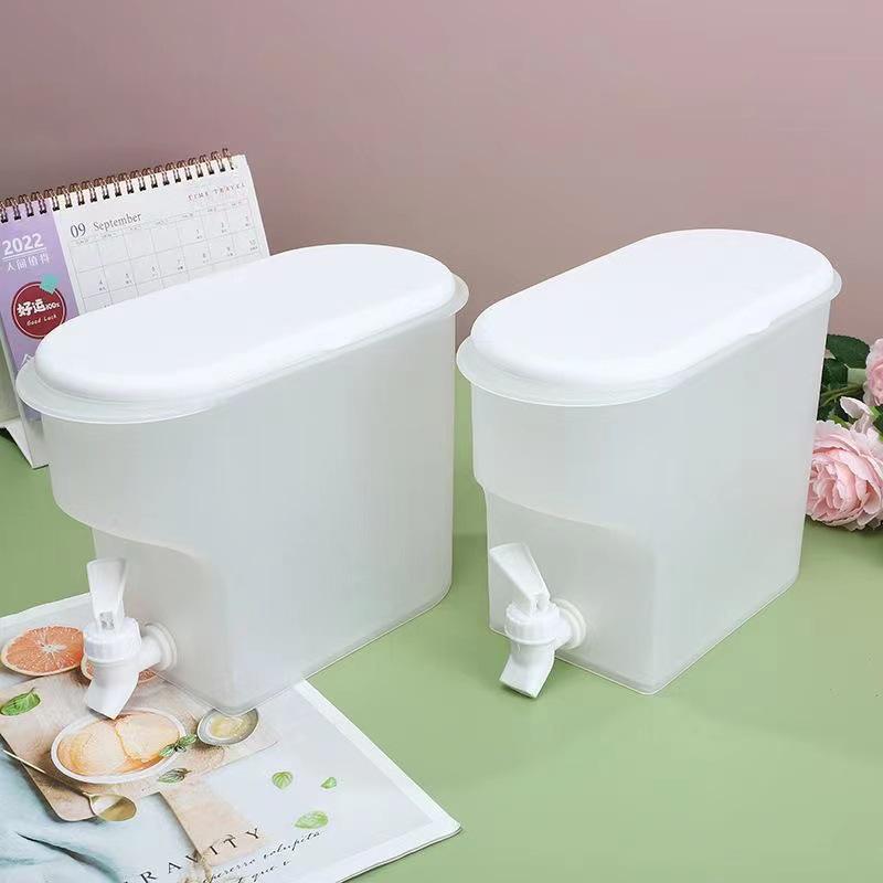 High-Temperature Resistant Refrigerator Water Kettle with Faucet - Drop-Proof Cold Cup for Summer and Fruit Tea