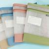 Transparent Mesh Zipper Pouch Bag Large Capacity Data Storage Bag  School Office Supplies