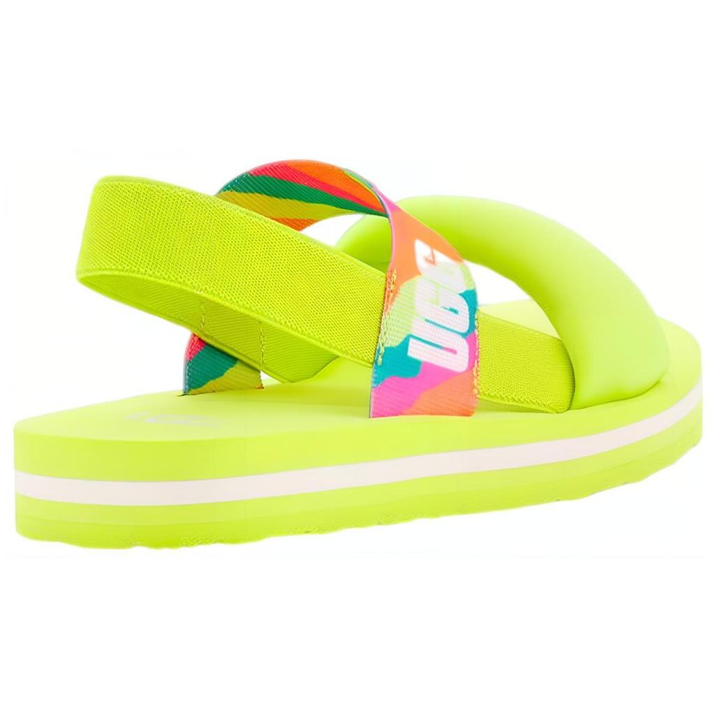 UGG Zuma Slide Comfortable Nylon Lightweight Kids Sandals Kids Sandals Green 1126932K-SLFR