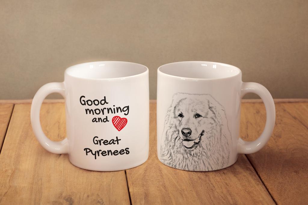 Pyrenean Mountain Dog, Great Pyrenees - Cup with a Dog, Personalized Cup with a Print, a Classic Gift for Everyone from the Art-Dog Brand