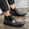 Retro Men Chelsea Boots Fashion Comfortable Ankle Boots For Men Shoes