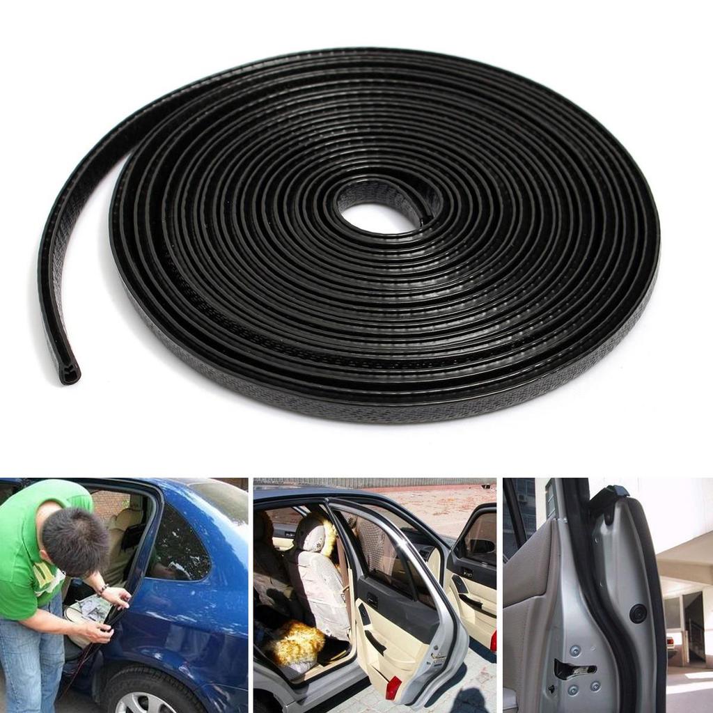 Seal Strip Rubber Weatherstrip Protector Edge Trim Black Small 30 Seal Strip Rubber Weatherstrip Protector Edge Trim Black Small 30