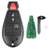 GQ4-53T Fobik Remote Car Key 433MHz ID46-PCF7961A Chip for Dodge RAM 1500 2500 3500 4500 2013-2018 Chrysler Jeep No logo