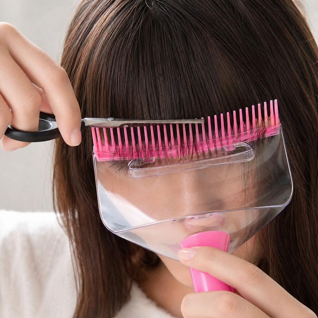 Bangs Trimming Tool Straight Hair Comb Guide for Hair Cutting