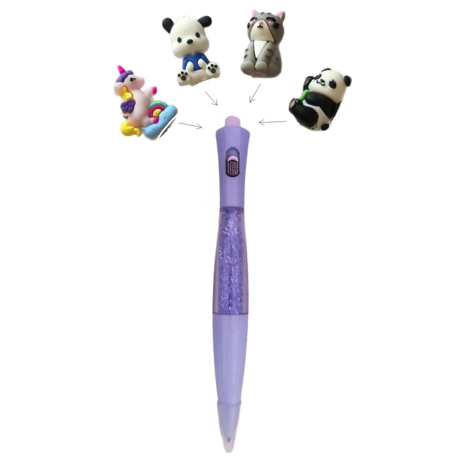 

Mermaid Cartoon Scenery Color-Changing Light Pen with Waving Animal Interior Various