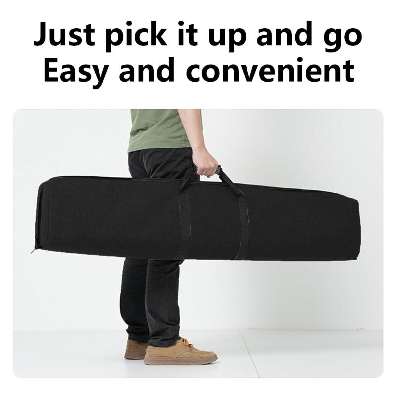 C Stand Bag Photographic Equipment Carrying Case for Light Stands and Accessories with Compartment Storage