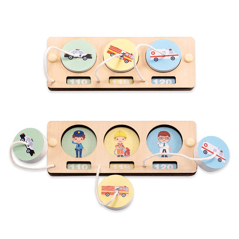 Montessori Cognitive Busy Board - Educational Toys for Toddlers