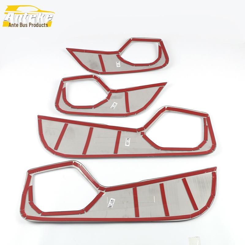 19 Q3 Autotür Edelstahl Anti-Kick-Panel