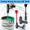 Epoxy Mixer Stick Paint Stirring Rod Putty Cement Paint Mixer Attachment With Drill Chuck Epoxy Resin Latex Oil Paint Mixing