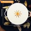 Silicone Spill Stopper Lid Anti Overflow Cover Splatter Screen Pan for Soup Pot, Frying
