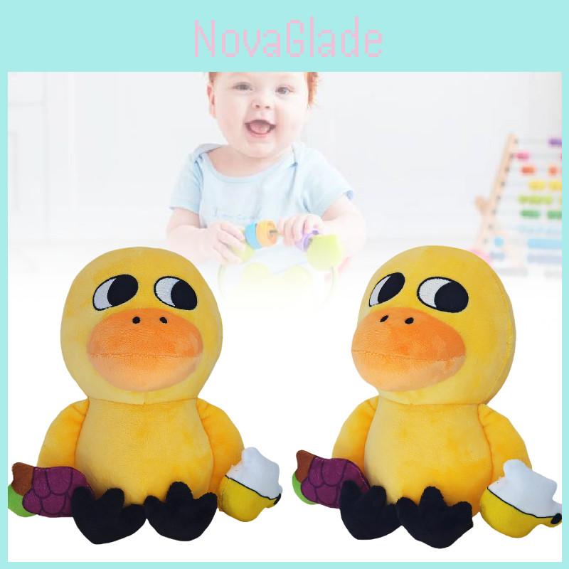 Adorable Duck Plushie Cute Yellow Duck Stuffed Animal Soft Pp Cotton Toy