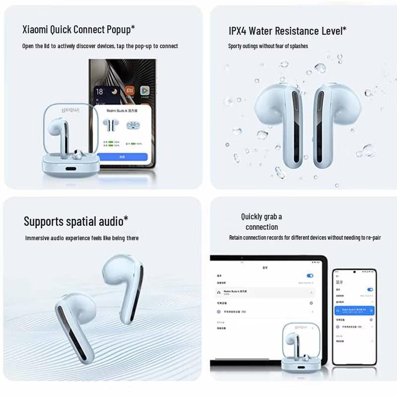 Redmi Buds 6 Vitality Edition Wireless Earbuds