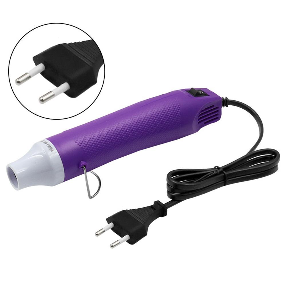 300W Heat Electric Power Tool 220V With Supporting Seat Hot Air Using Shrink Plastic Soldering Temperature Crafts Blower