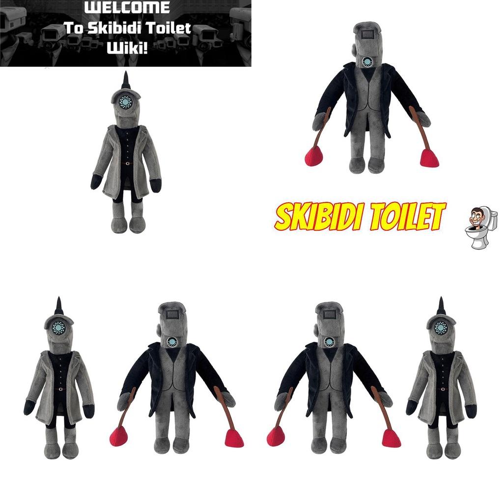 Skibidi Toilet Plush Toy Soft And Cuddly Stuffed Animal 30cm Height