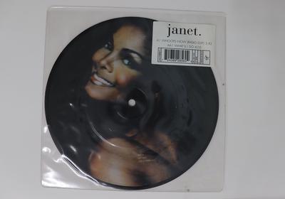 7inch Record JANET JACKSON  Whoops Now  Whatll I Do VSY1533 VIRGIN 1995 UK Rap  HipHopRB Used