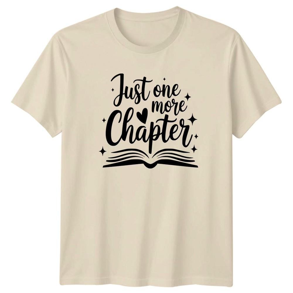 Nog één Hoofdstuk Unisex T-shirt Boekenwurm Lezen Verjaardagscadeau Voor Haar