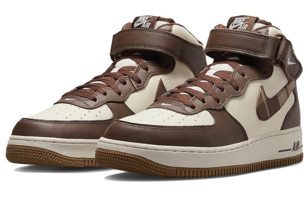 Nike Air Force 1 Mid '07 Marrone a Quadri DV0792-100