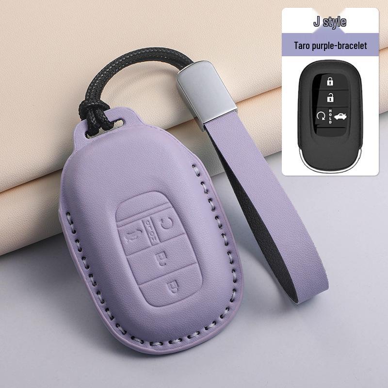 Honda Key Cover for Civic, Accord, CR-V, Vezel, XRV, Fit, Haoying, Haoling, Paiying, Shipai - Available in 3 Colors.