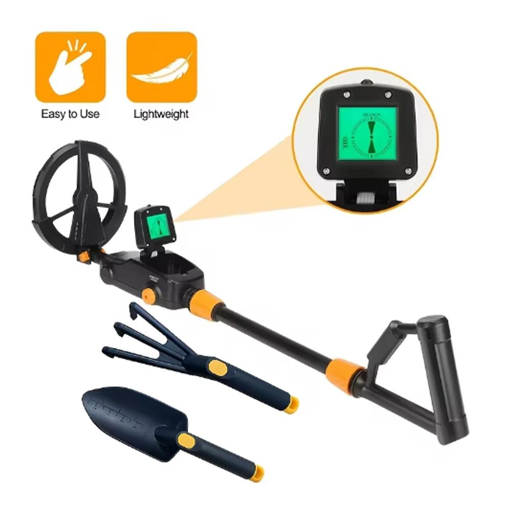 Handheld metal detector, MD1008A gold detector, underground treasure metal detector, tracker with waterproof search coil