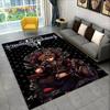 HD Cartoon Kingdom Hearts Games 3D  Carpet Rug for Bedroom Living Room Home Sofa Decoration,Children Large Decor Floor Mat Gift
