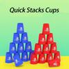 12pcs/set Cups Quick Stacks Cups Educational Toy Sport Flying Racing Cup  Speed Cup Training