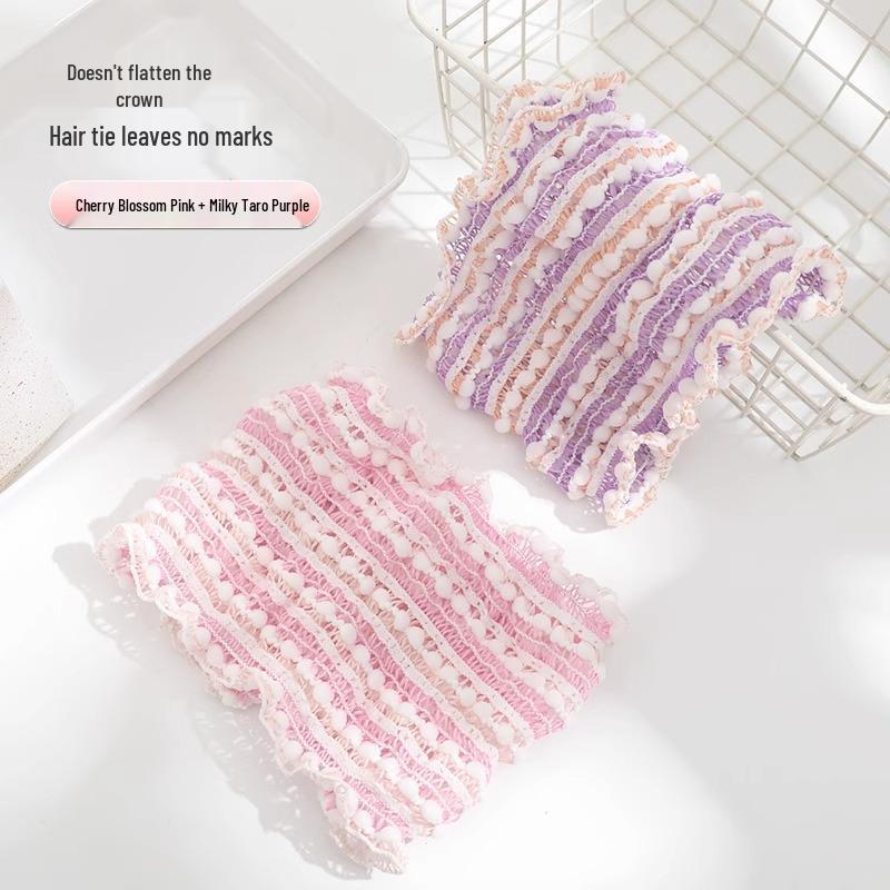 Elastic Women's Headband for Face Washing & Mask Application - Winter Breathable, Seamless, Non-Pressing Hair Hoop