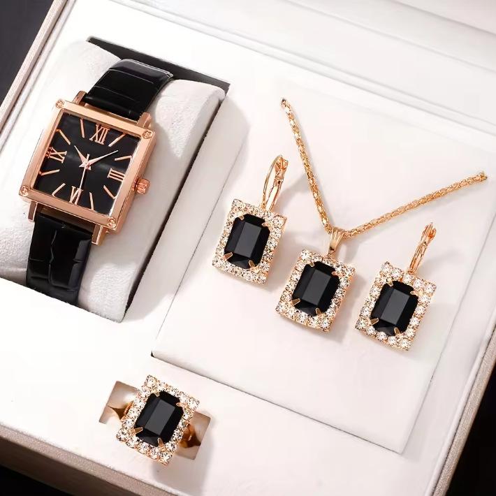 Women'S Water Drop Bracelet Watch European And American Fashion Lotus Watch
