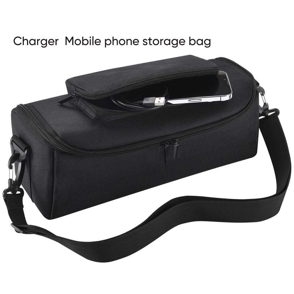 Speaker Handbag Anti-Scratch Bag Traveling Case for SRS-XB43 Wireless Loudspeaker Dirt-resistant Holder Cover Nylon Bag