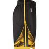 Nike NBA Golden State Warriors City Edition Color Block Logo Print Straight Leg Basketball Shorts Men Shorts Black DO9657-010
