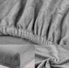 Cover Velvet Chair Thick Grey Velvet