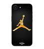 Maniacase Hülle Für iPhone 16E Jordan Logo 23 nike basketball goldene Farbe